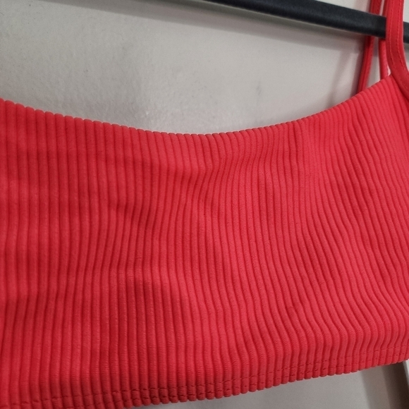 Frankies Bikinis Neon Solid boots Bandeau Bikini Top Swim Beach Pool summer - Picture 6 of 11